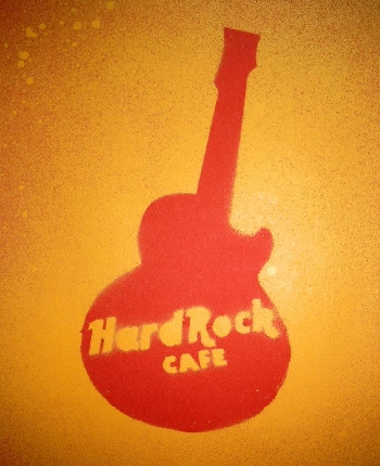 Hard Rock Gitarre - gespr�ht auf Papier - 03.12.2005